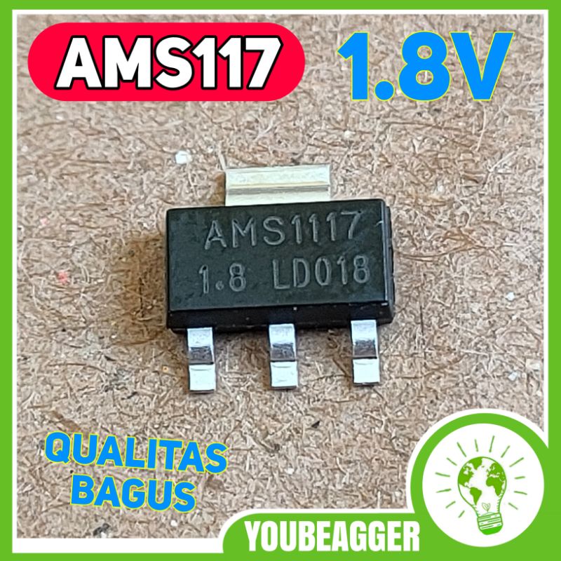 ams117 1.8v voltage regulator