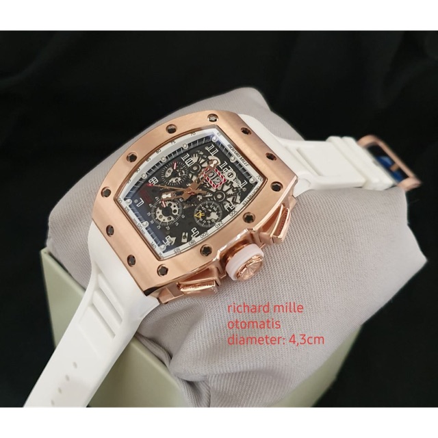 Jam tangan pria automatic rm011 clone 1-1