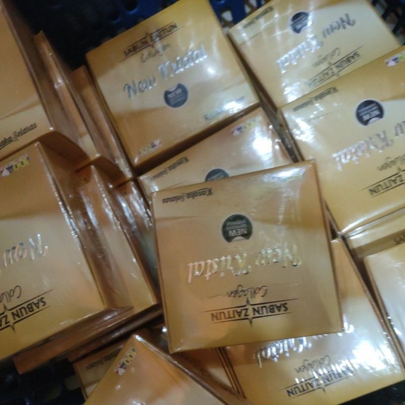 Sabun Zaitun  Premium Collagen New Kristal /K-selaras harga perkotak.isi 12biji