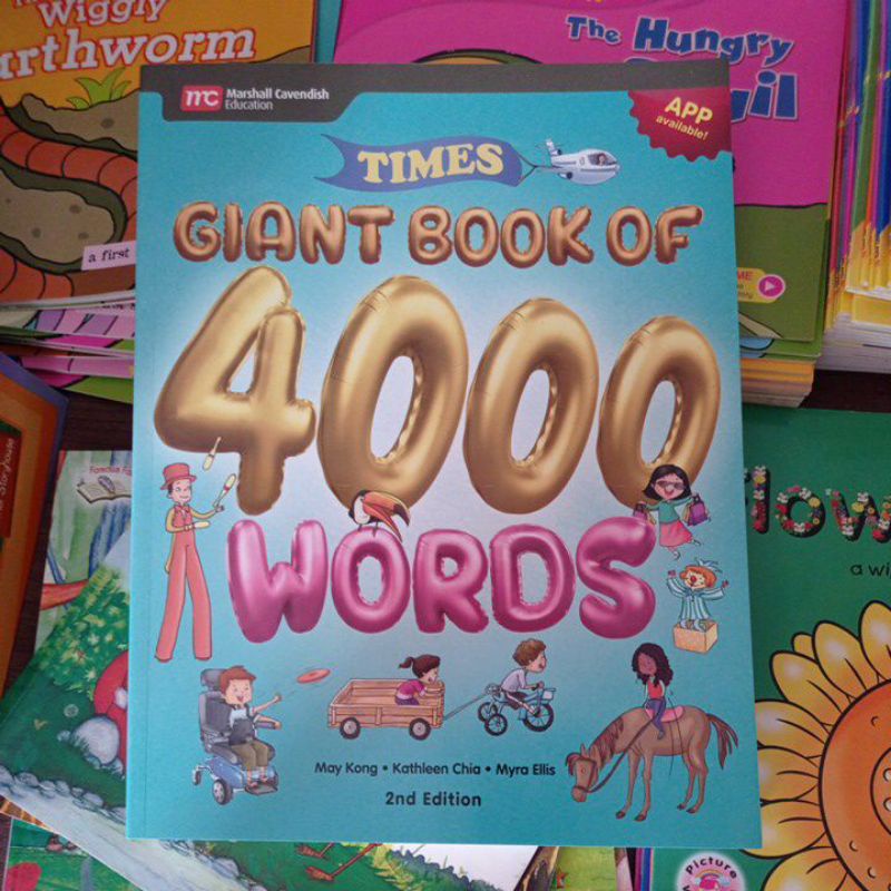 Times - Giant Book of 4000 words (new edition) - Kamus Bahasa Inggris/Inggris bergambar lengkap untu