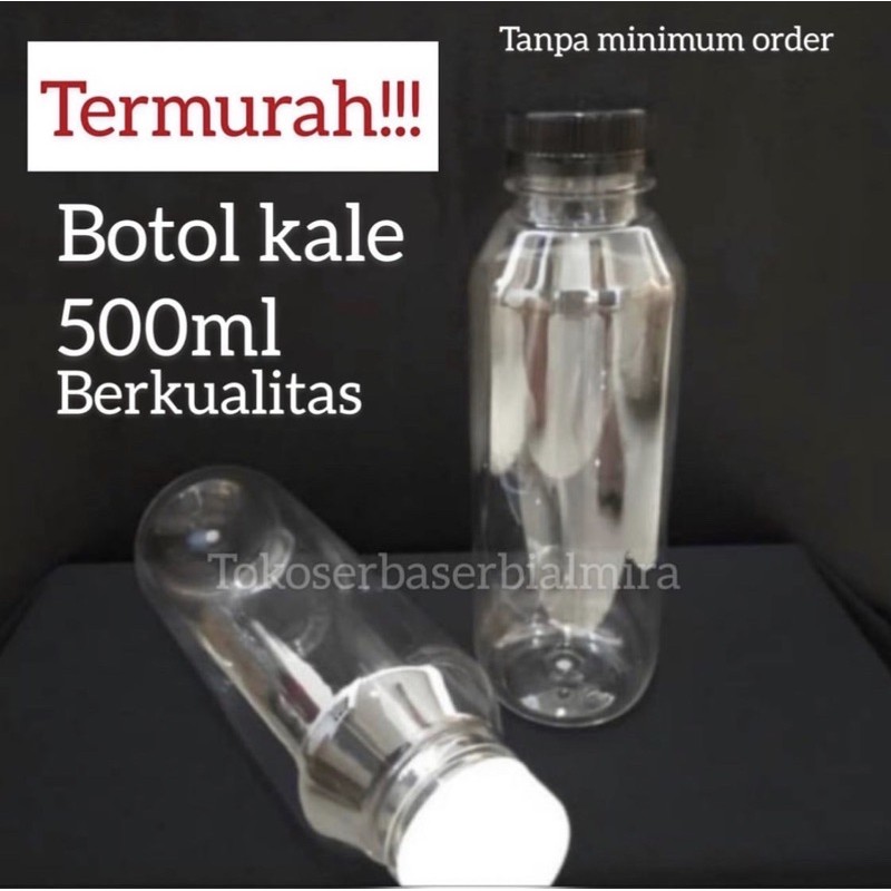 Jual Botol Kale 500ml Tebal Shopee Indonesia 4194