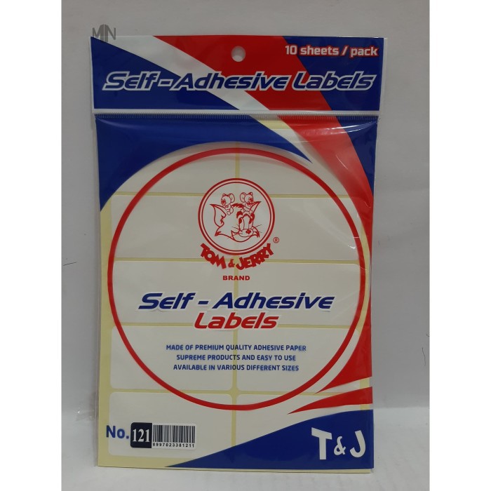 

LABEL T&J NO.121-109-103-127 25PCS(1PACK)