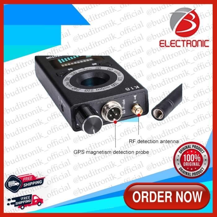 RF Signal Detector Anti Spy Detector Camera K18 GSM Bug Finder GPS