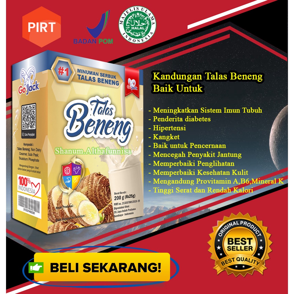 

MINUMAN HERBAL SERBUK TALAS BENENG/ TALAS KUNING/ SARI TALAS OBAT DIABETES HIPERTENSI