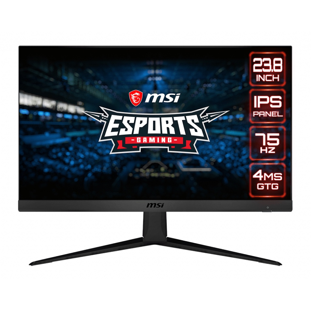 Monitor Gaming MSI SERIES G Optix G241V-E2 IPS 24&quot; With AMD FreeSync, Wide Color Gamut Refresh 75Hz