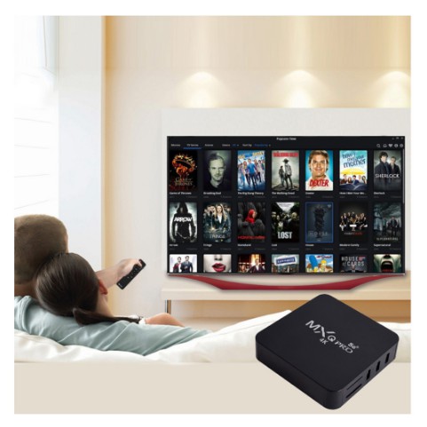 Android TV Box MXQ Pro 2.4G Wifi Smart TV Box 1G+8G Media Player Bergaransi 4K Ultra HD Free TV Channels Set Top TV Box Support 5G Wifi