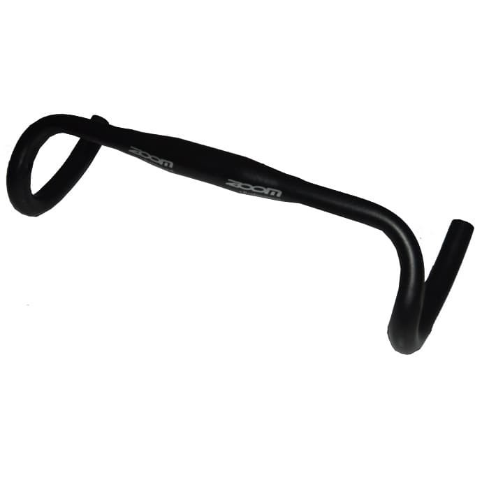 Zoom Road Bike Drop Bar Stang Sepeda Balap - Hitam