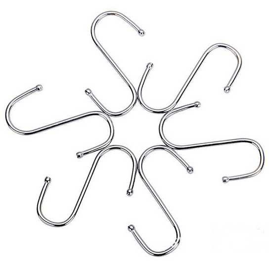 Hanger Gantungan Serbaguna Stainless Steel 10PCS - M127105