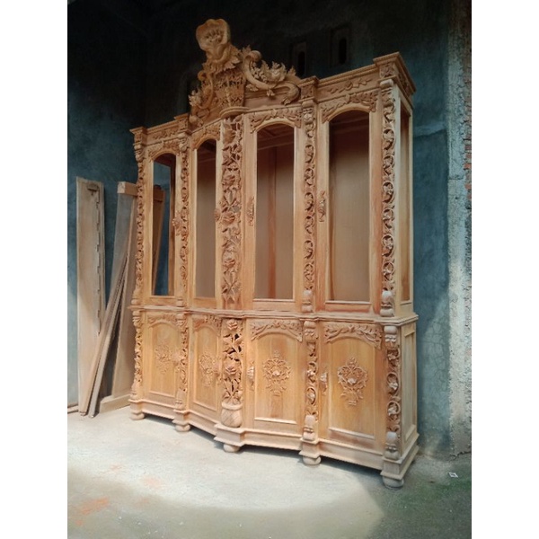 lemari hias shima jepara