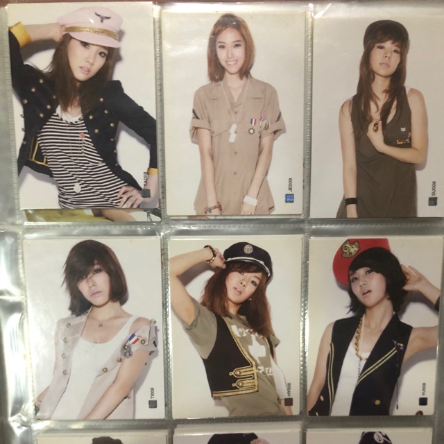 SNSD OFFICIAL STAR CARD COLLECTION album jessica