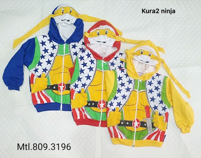 Jaket bayi topi sepeda motor motif sapi jerapah kelinci / jaket bayi topi