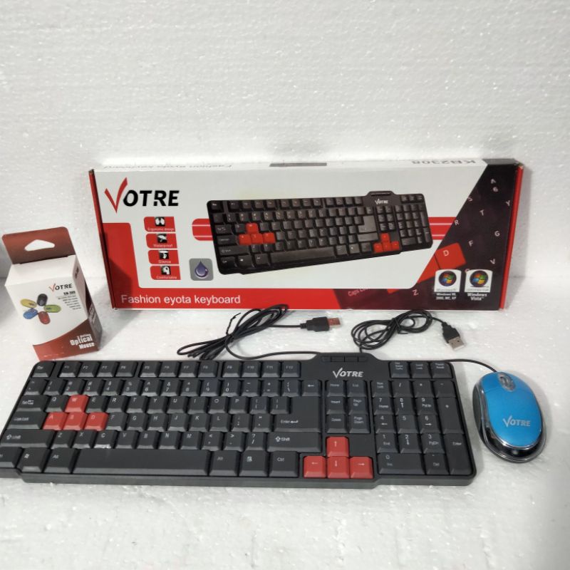 Keyboard Mouse USB Votre Kb2308