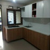 Kitchen set minimalis ukuran 300×2 kayu total 6 meter rak piring hpl