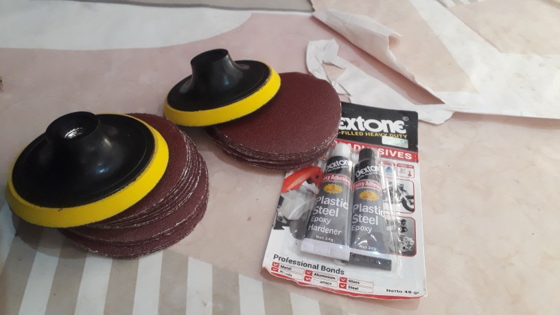 Promo Amplas Bulat Velcro Tempel Gerinda 4 Inch Paling Murah - 80 Rmp