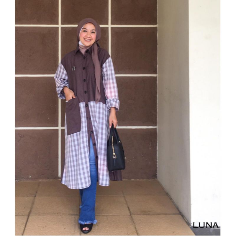 tunik luna by ambigu - tunik termurah