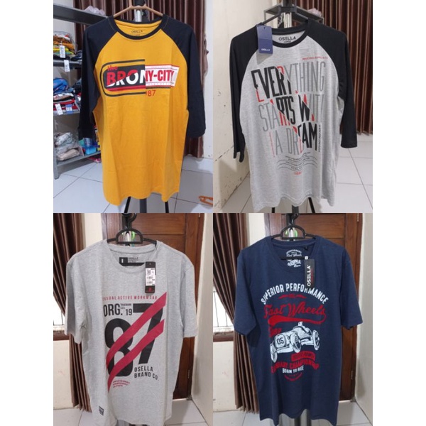 Baju kaos Pria Osella