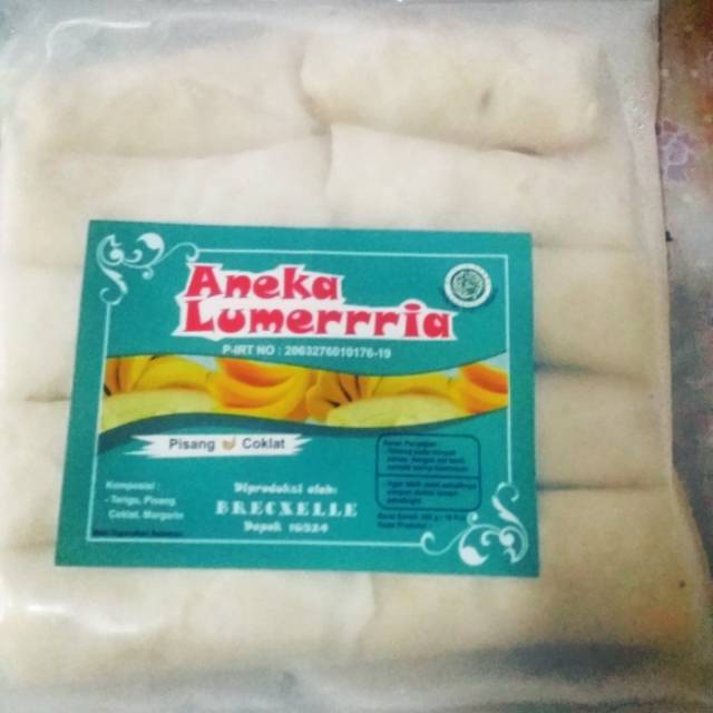 

Aneka lumerria pisang coklat
