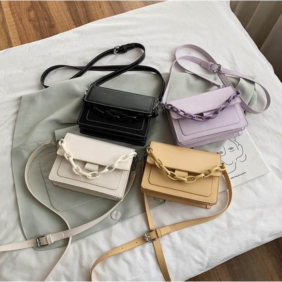 TAS KOREA 2021 TERMURAH - TAS WANITA IMPORT NL400 -WISE FASHION WANITA SELEMPANG RANSEL