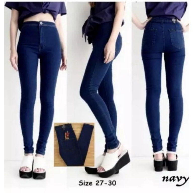 Celana jeans wanita hight waist-Celana jeans wanita Hw-Celana panjang jeans wanita