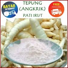 

TEPUNG GARUT /JENGKERUT, Pati Asam Lambung 500 gram /Arrowroot/Tepung Irut, Obat asam lambung