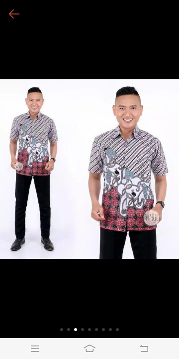 Baju Batik Couple Kelurga Terlengkap Motif Morena