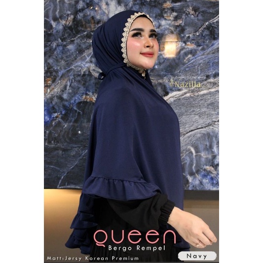 bergo aisyah/franch khimar/Bergo instan/Bergo queen/Bergo nazilla/jilbab plisket/bergo aida/jilbab i