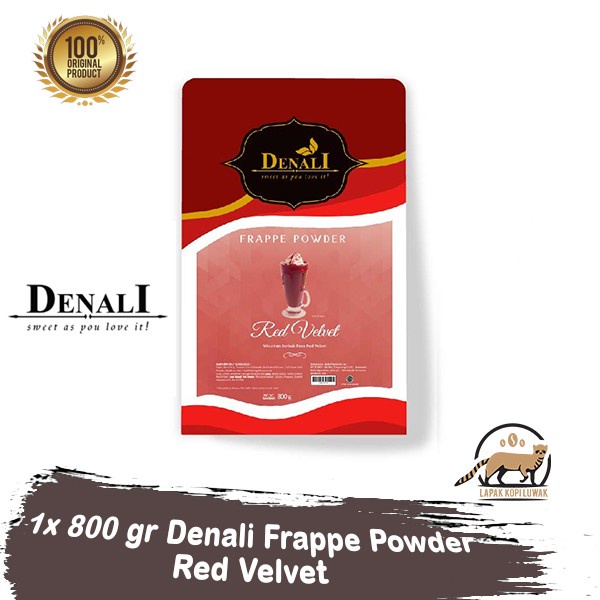 

[MURAH ORIGINAL] Red velvet Powder merk Denali