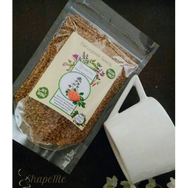 Jual Methi Seeds Fenugreek Memperlancar Asi Shopee Indonesia