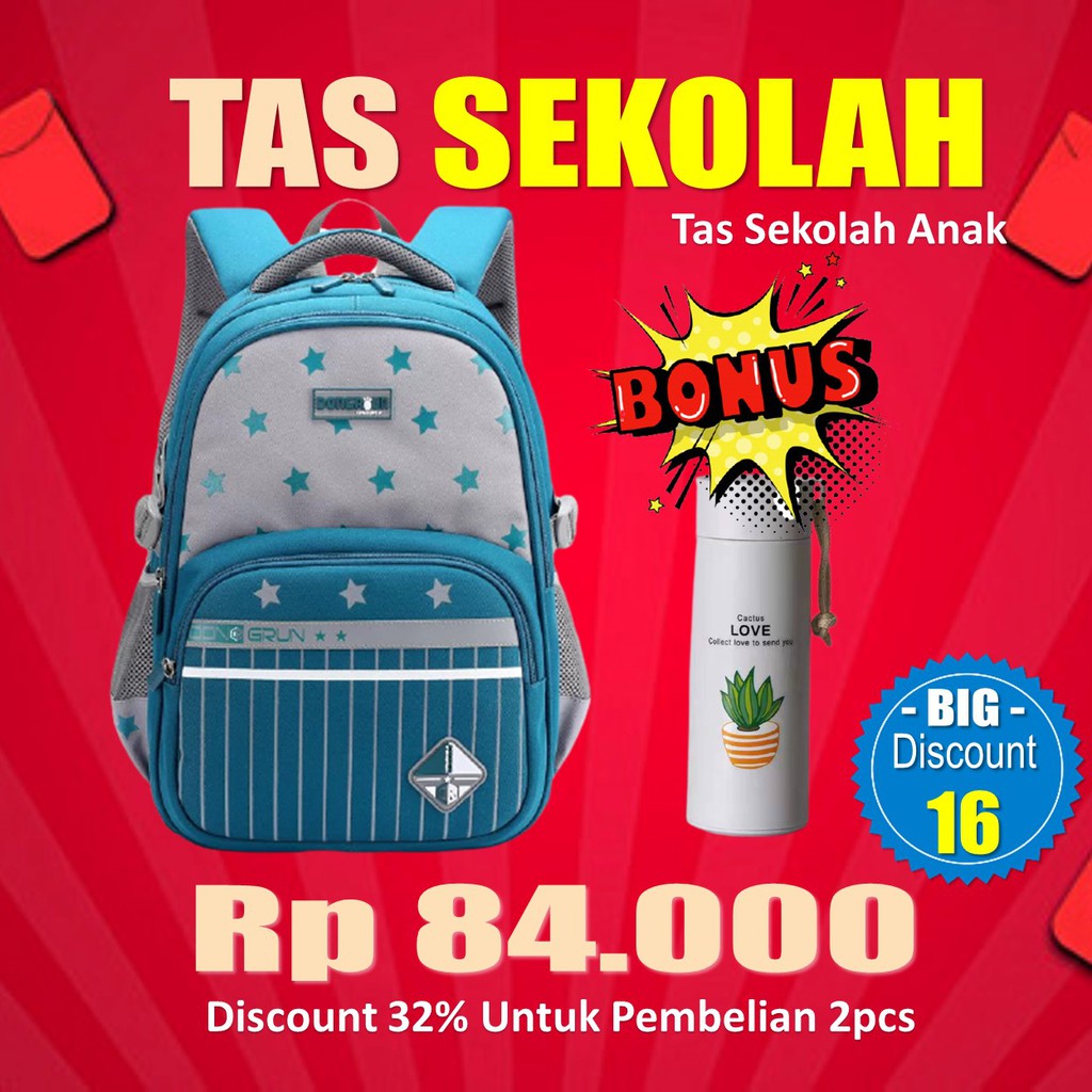 TAS RANSEL ANAK PEREMPUAN TAS SEKOLAH ANAK KARAKTER TAS SEKOLAH ANAK PEREMPUAN TAS SEKOLAH