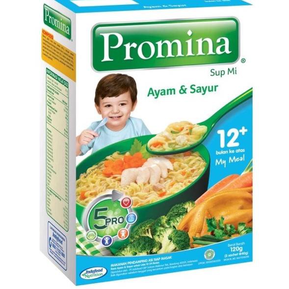 

BY Promina Supmi Daging & Sayur New Box 120 g Promina sup mie daging / Promina sup mie ayam✺✪ (Terki