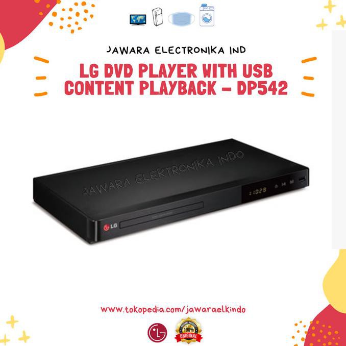 Koko1_Shopp | Lg Dvd Player With Usb Content Playback - Dp542
