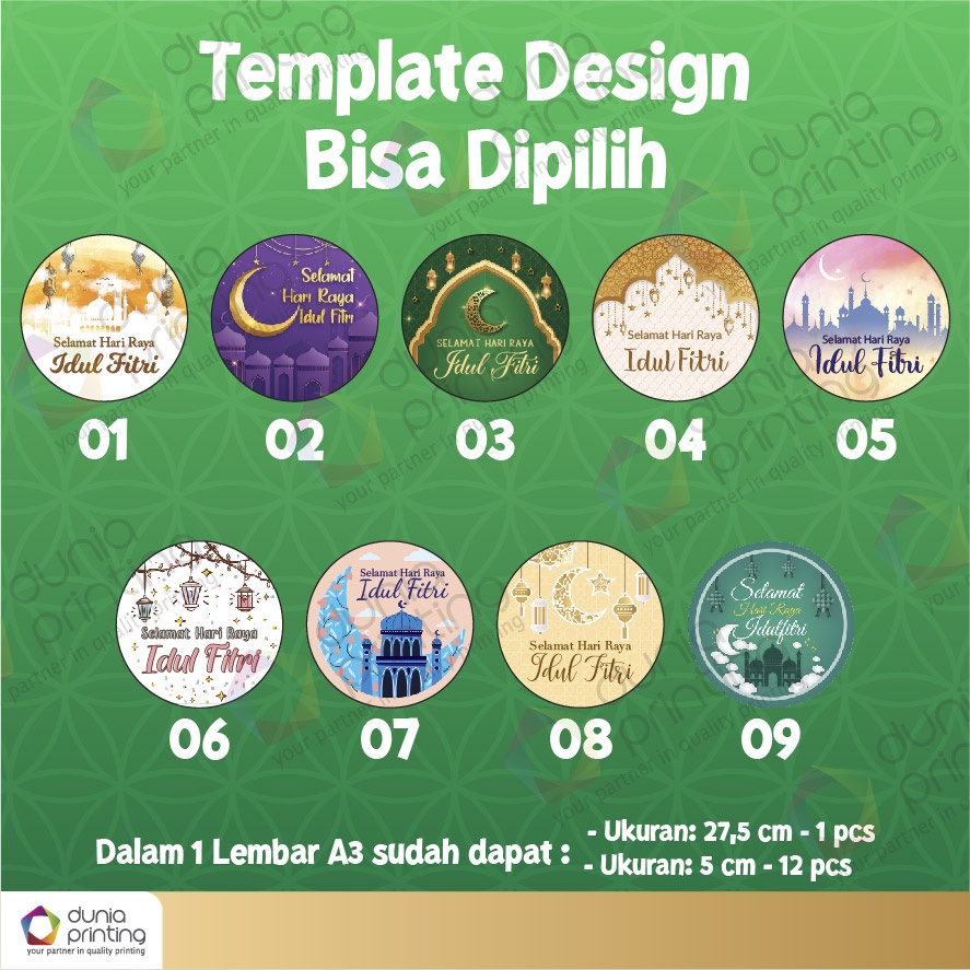 

Stiker Hampers Parcel Kombo Idul Fitri 27 cm