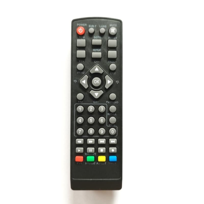 REMOT REMOTE STB LUBY DVB T2 - 01 / SET TOP BOX RECEIVER LUBY T2 - 02 Free Bubble