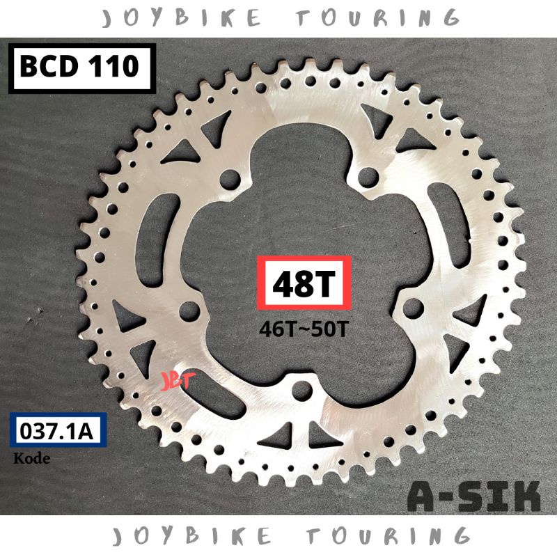 Chainring 50T Oval BCD 110