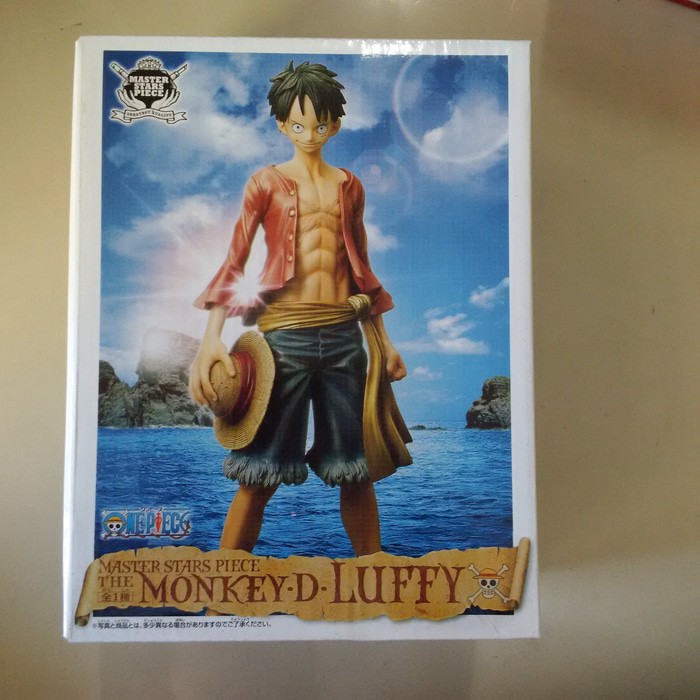 Action figure one piece Master Star Piece MSP Luffy kws