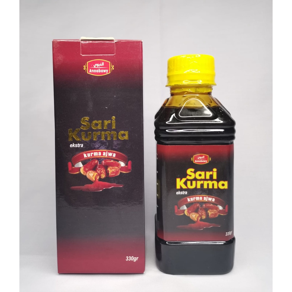Sari Kurma ajwa annabawy 330gr asli | sari kurma laris