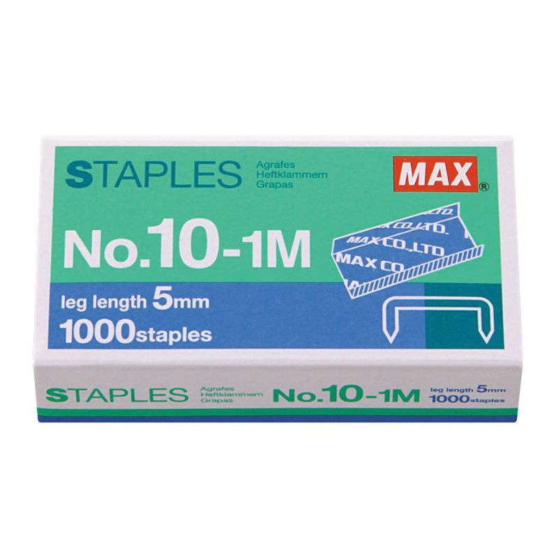 Isi stapler staples stepler max no10