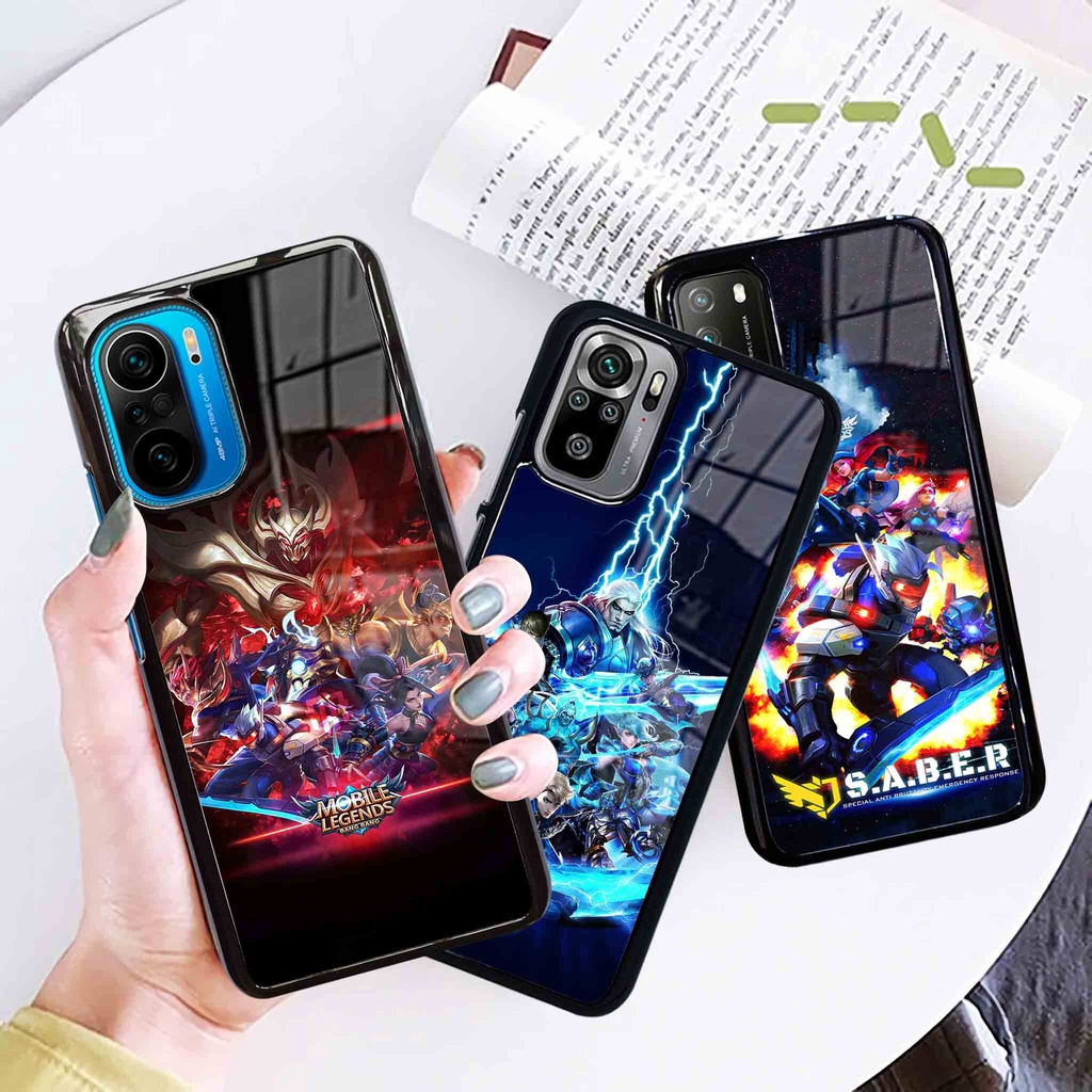 (PC88) Case Glossy Xiaomi Poco F3 M3 Redmi Note 7 8 9 Pro 10 10s 10Pro | MI 11 | MI 10T - Casing HP 