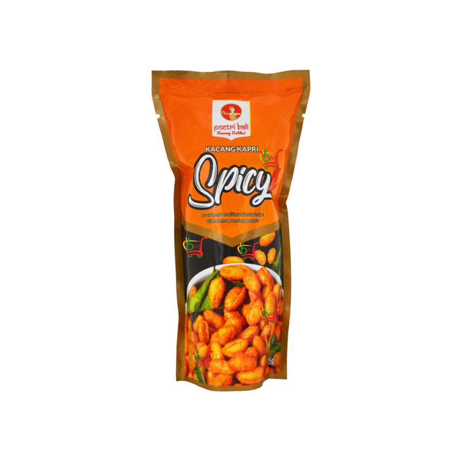 

Poetri bali Kacang Kapri Spicy 75 g