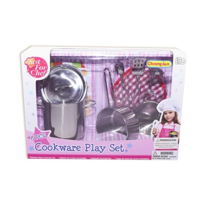 just for chef cookware playset