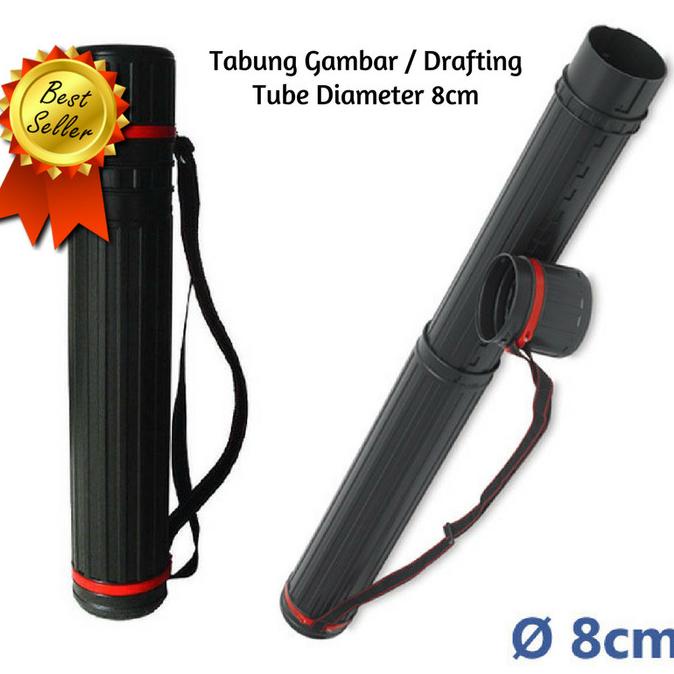 

[COD] Tas Tempat Tabung Gambar Kertas Desain Drafting Tube VTec Diameter 8cm BIG SALE Kode 1406