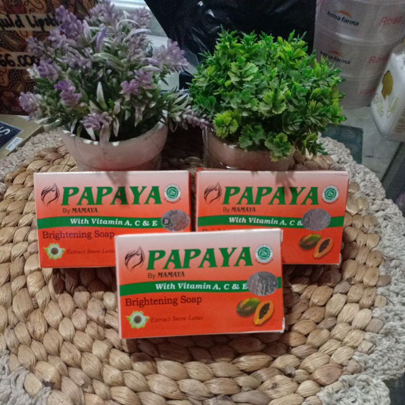 SABUN PEPAYA ASLI