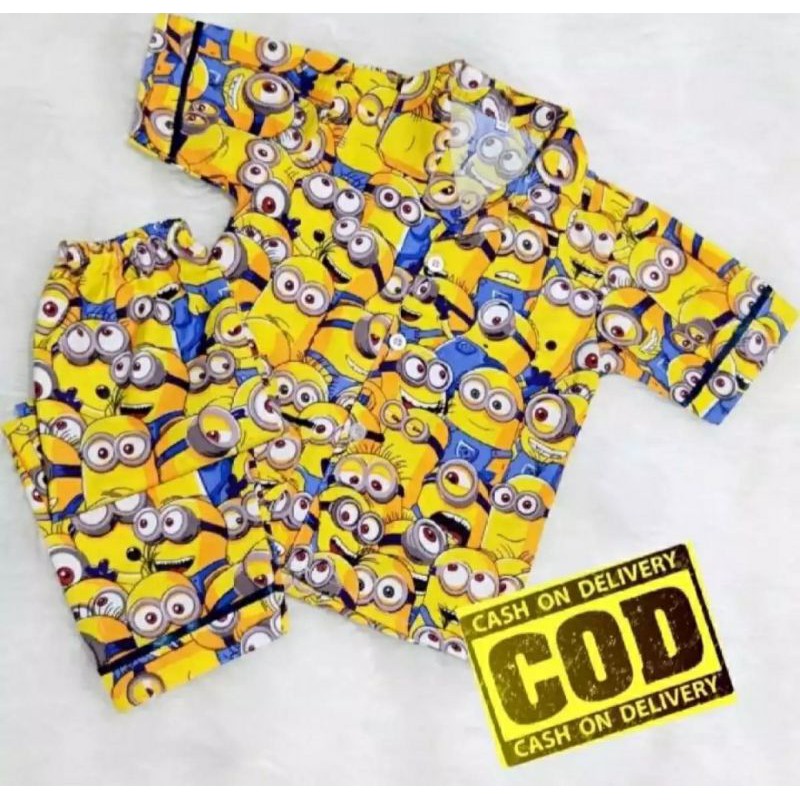 PIYAMA ANAK // PAKAIAN TIDUR ANAK BERMOTIF USIA 1-16 THN