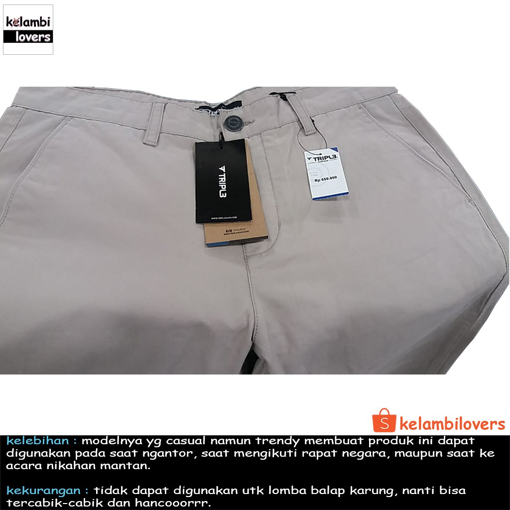 Tripl3 - Celana Panjang Chino