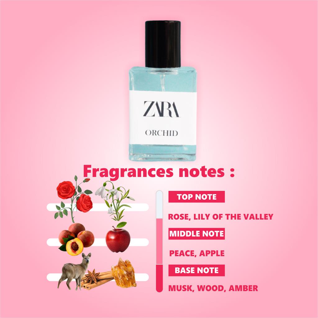 ZARA Orchid Parfum - Parfume Wanita 30 ml