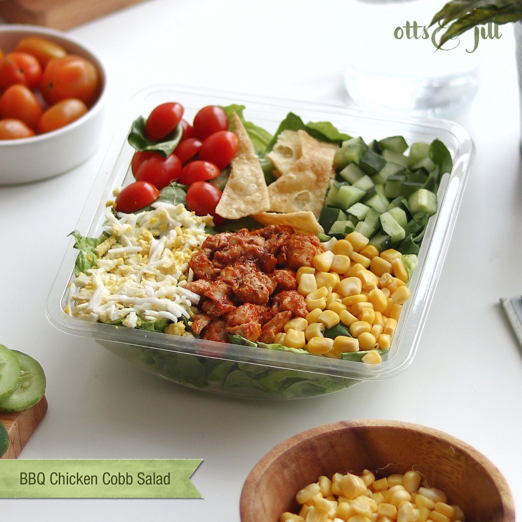 Bbq Chicken Cobb Salad Shopee Indonesia