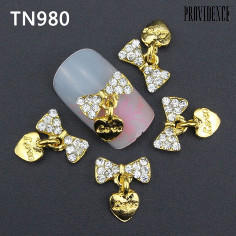 Providence 10pcs Berlian Imitasi Glitter 3d Untuk Dekorasi Nail Art Diy