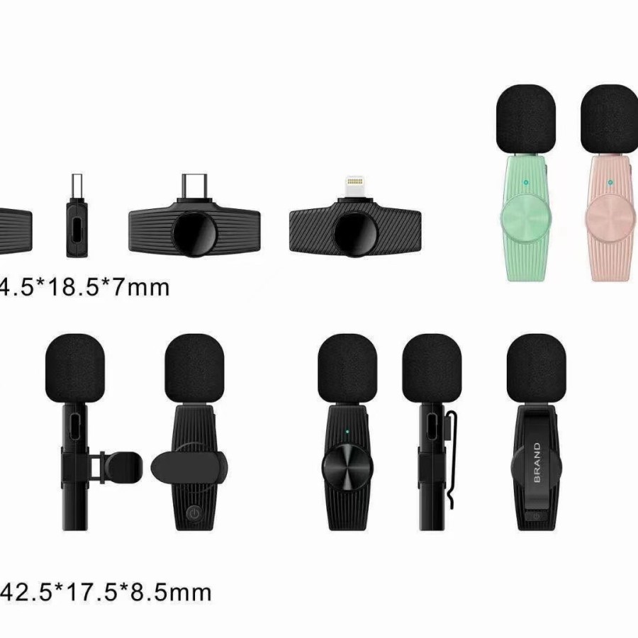 Wireless Microphone mini for iphone type C for Recording youtuber vlog