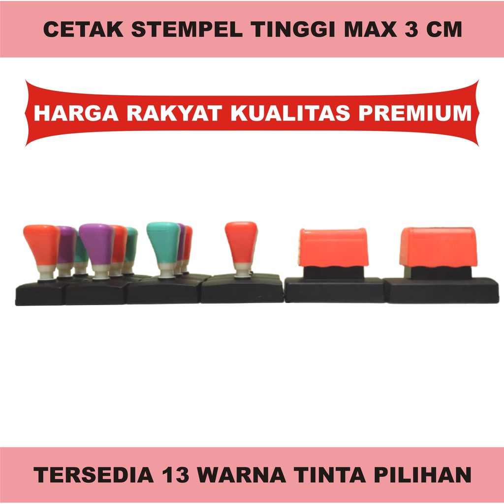 

Cetak Stempel Flash Legalisir Persegi Tinggi Max 30 mm