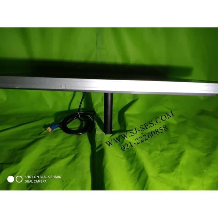 Bracket Solar Panel/Penyangga Tiang Panel 100WP Besi (Tiang 25cm) o